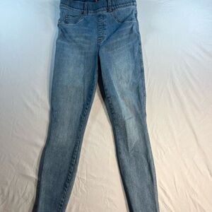 Spanx High‑Rise Pull‑On Skinny Ankle Jeggings – Style 20275R Blue Wash Size S